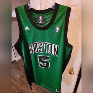 NBA Boston Celtics #5 Kevin Garnett Jersey (LG +2 length)